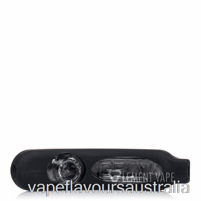 Vape Nicotine Australia GRAV Rocker Steamroller with Silicone Skin Black